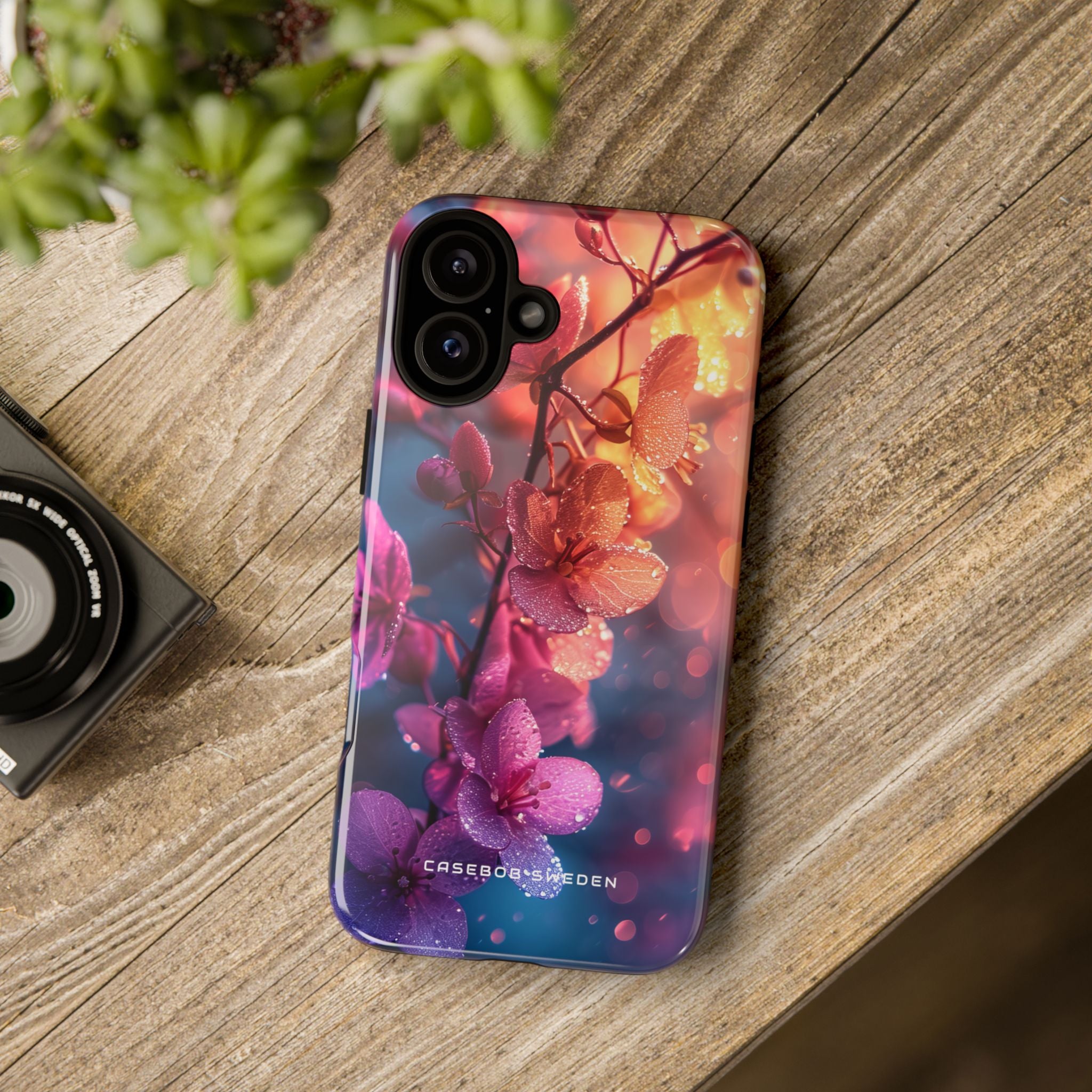 Surreal Flower Harmony iPhone 16 - Tough Phone Case