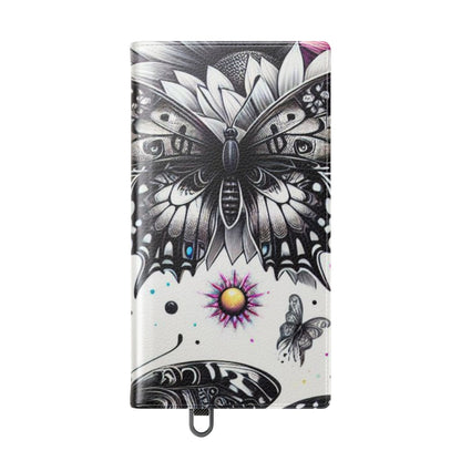Monochrome Flutter - Samsung S24 Ultra Case - Wallet