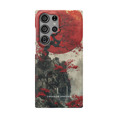 Zen Serenity in Red Harmony Samsung S23 - Slim Phone Case