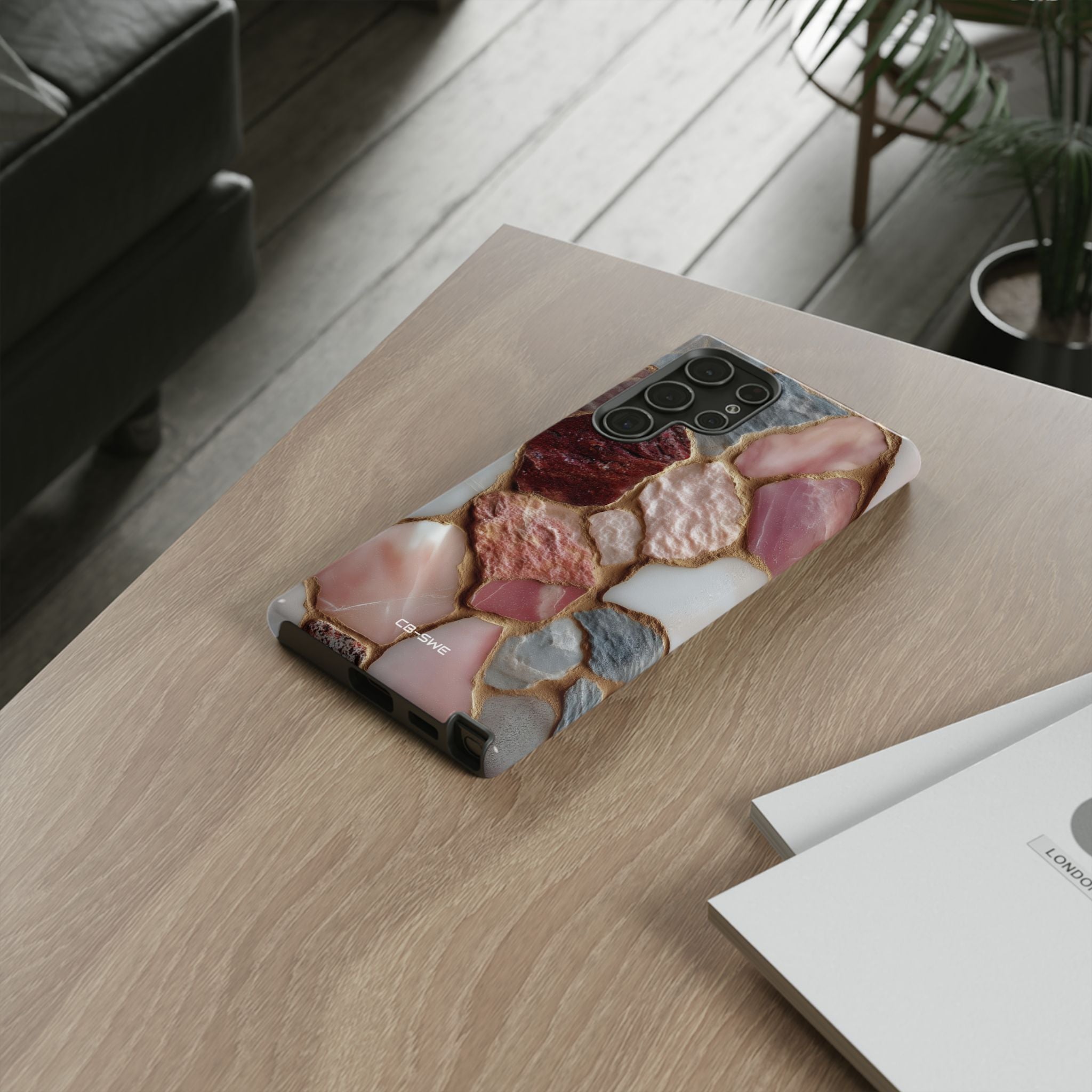 Textured Stones Dance - Samsung Case