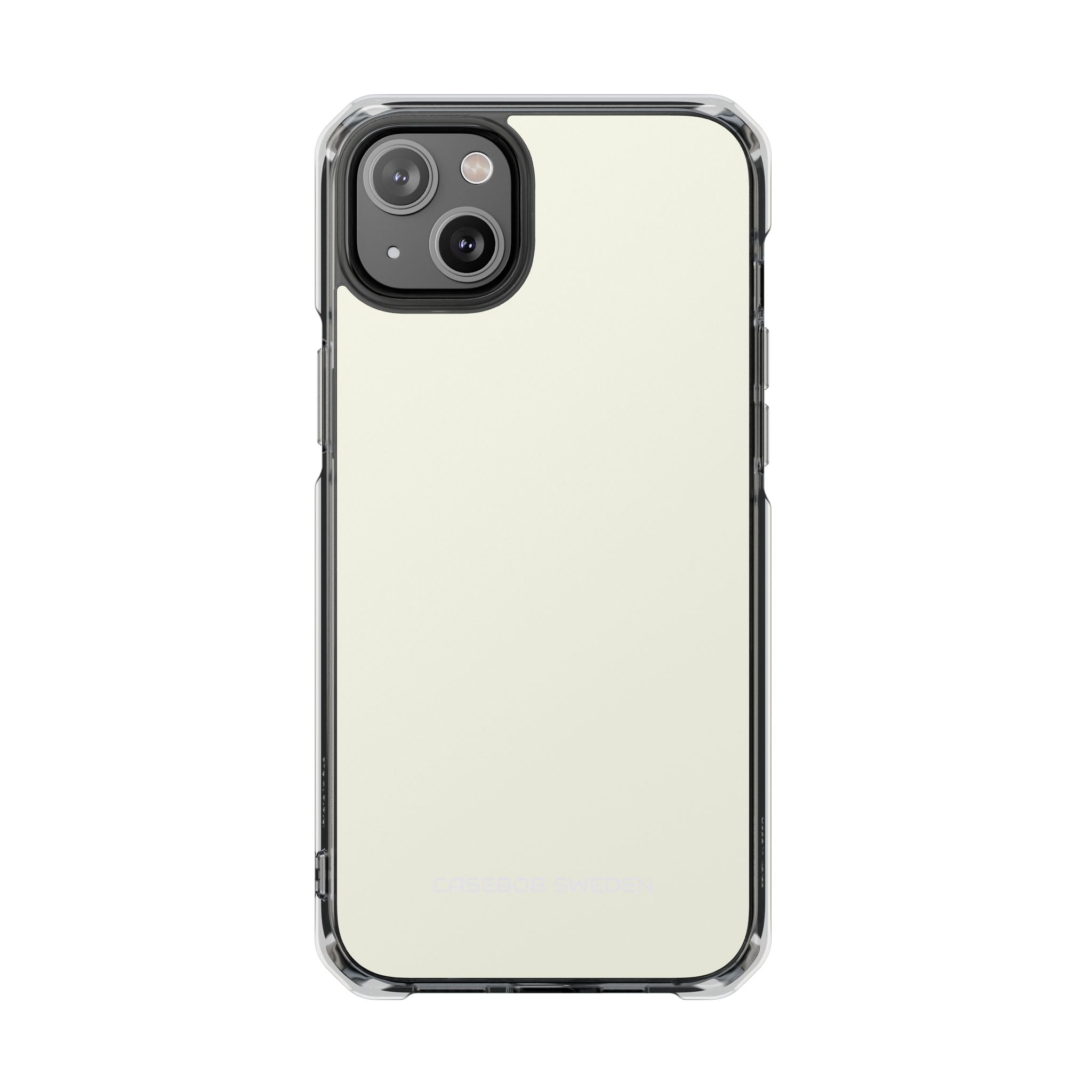 Ivory White - Clear Impact iPhone 14 Phone Case