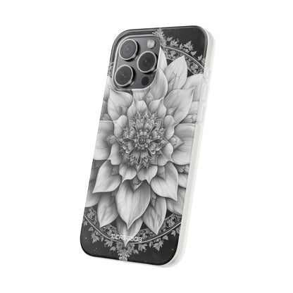 Celestial Mandala Harmony | Flexible Phone Case for iPhone