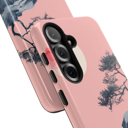Crimson Moon Tree Samsung S25 Case - Tough