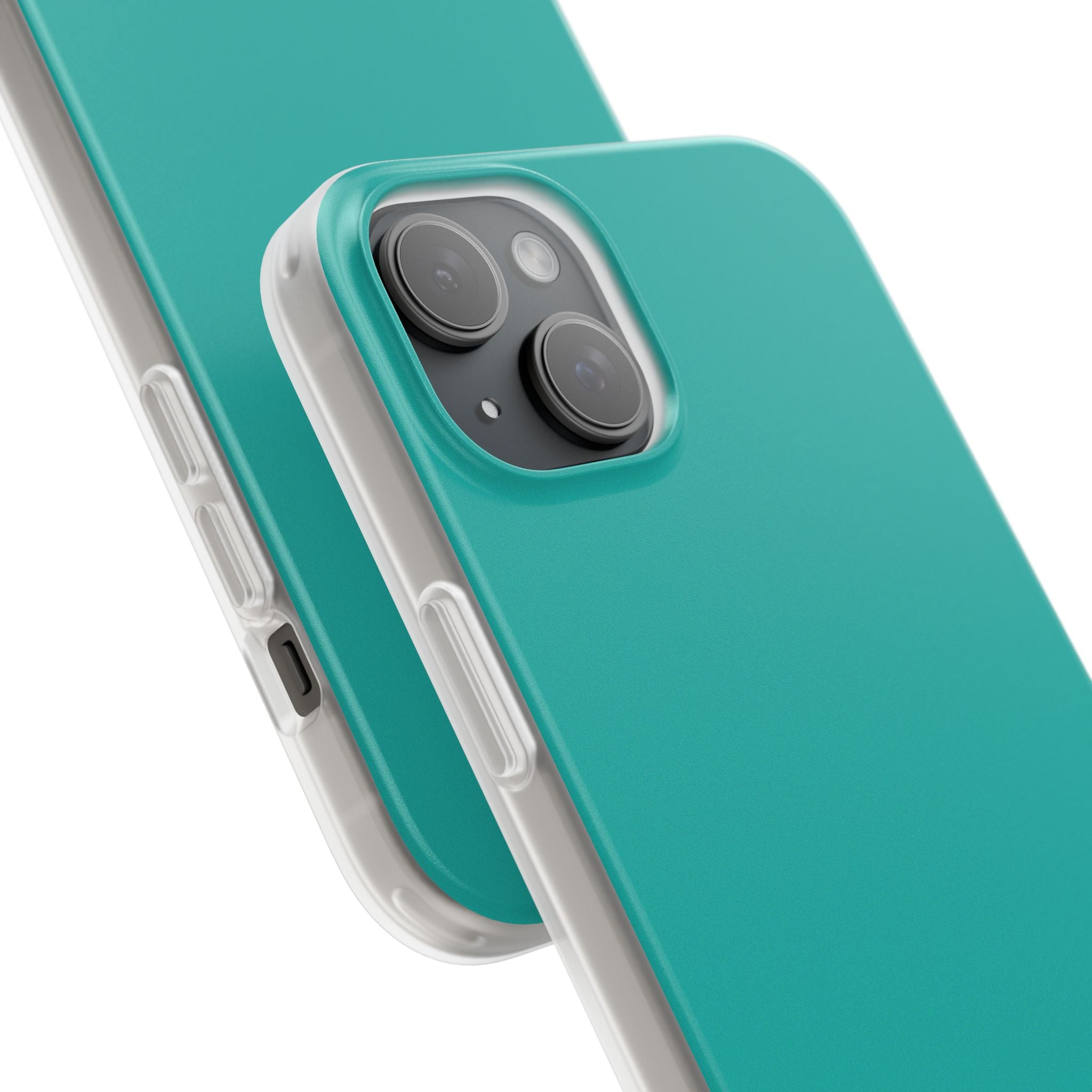 Light Sea Green iPhone 15 - Flexi Phone Case