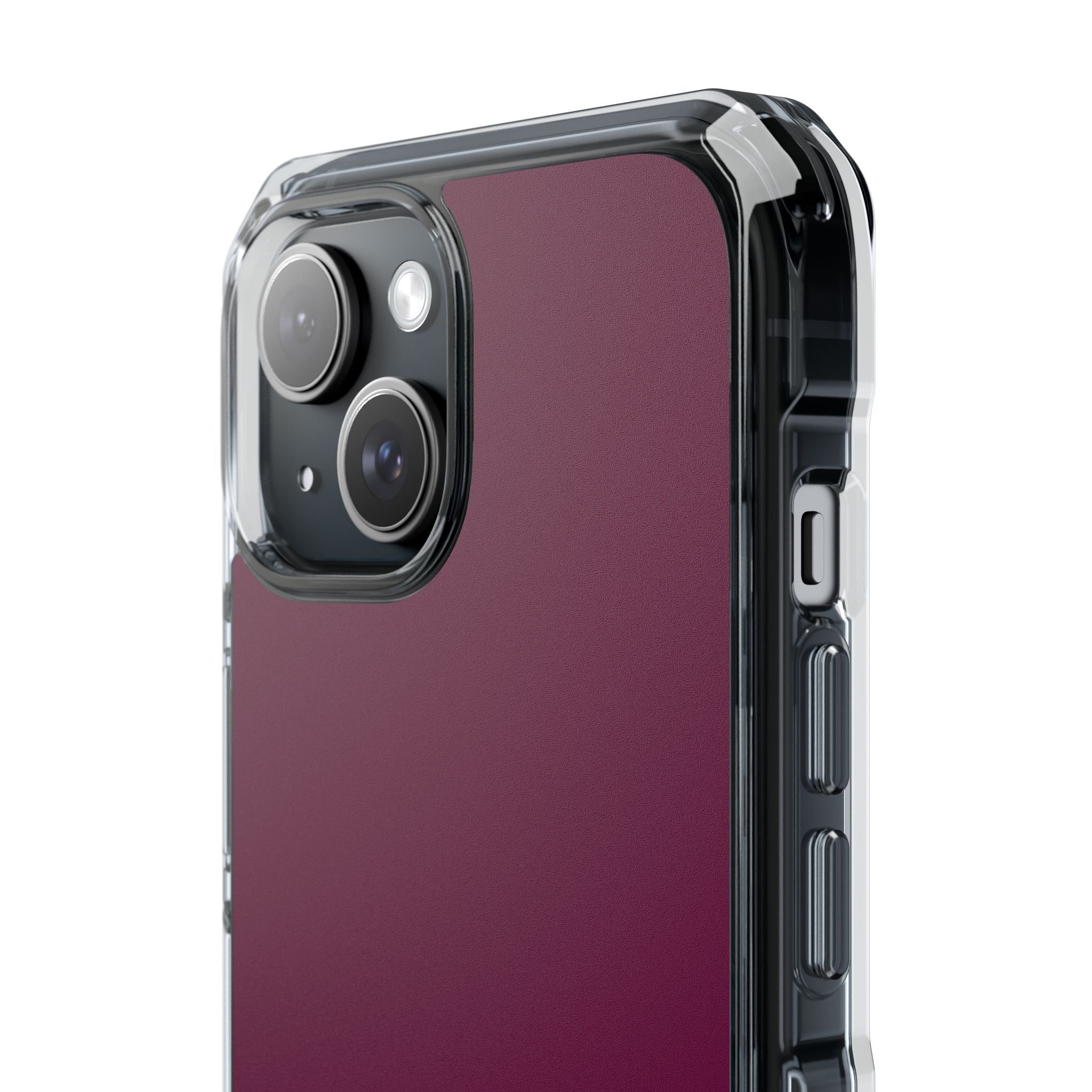 Tyrian Purple - Clear Impact Case for iPhone