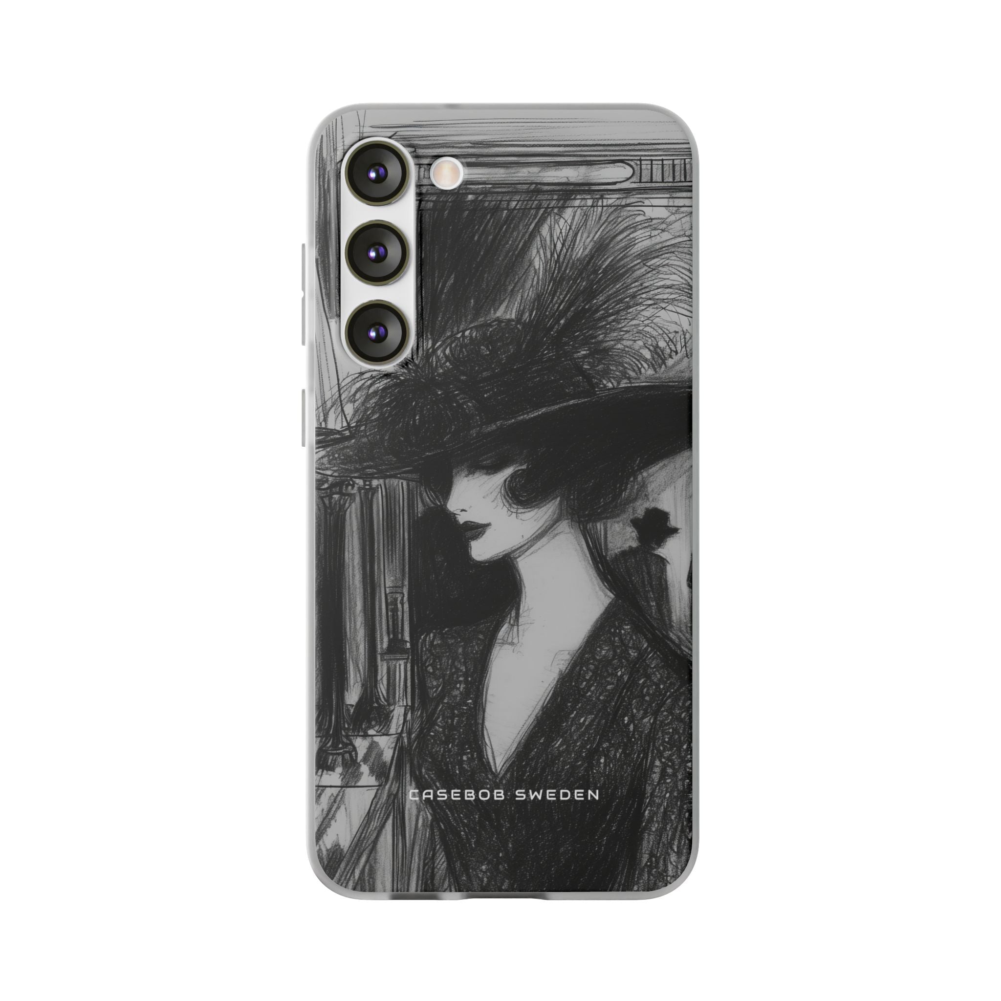 Timeless Elegance in Monochrome Samsung S23 - Flexi Phone Case