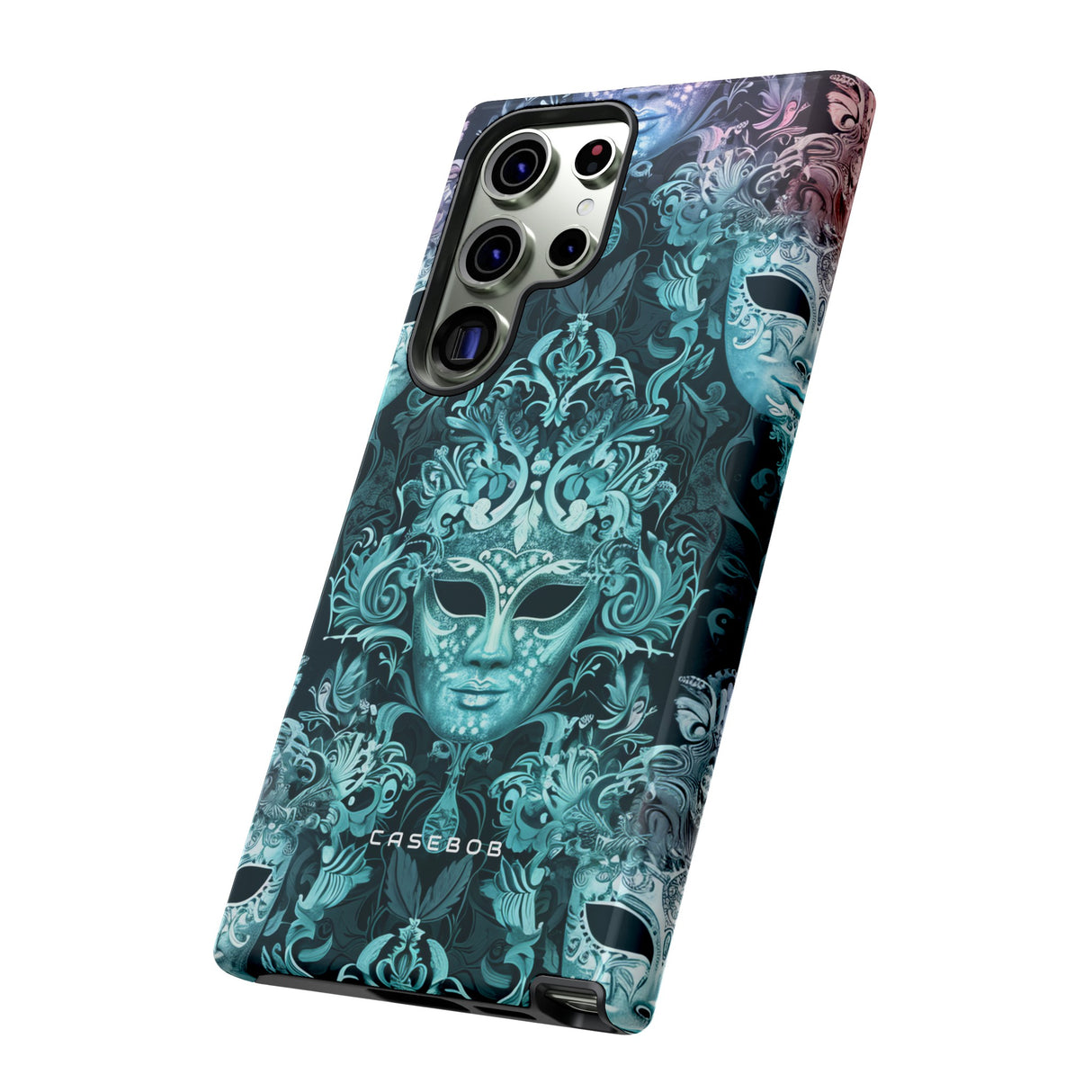 Venetian Mask Pastel Elegance - Protective Phone Case