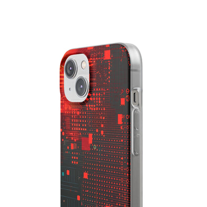Grid Fusion iPhone 14 Case - Soft
