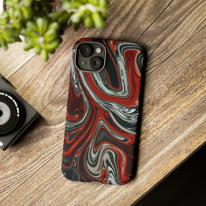 Red Liquid - Protective Phone Case