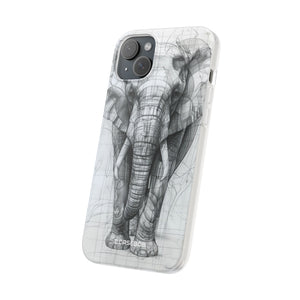 Technic Elefant | Flexible Handyhülle für iPhone