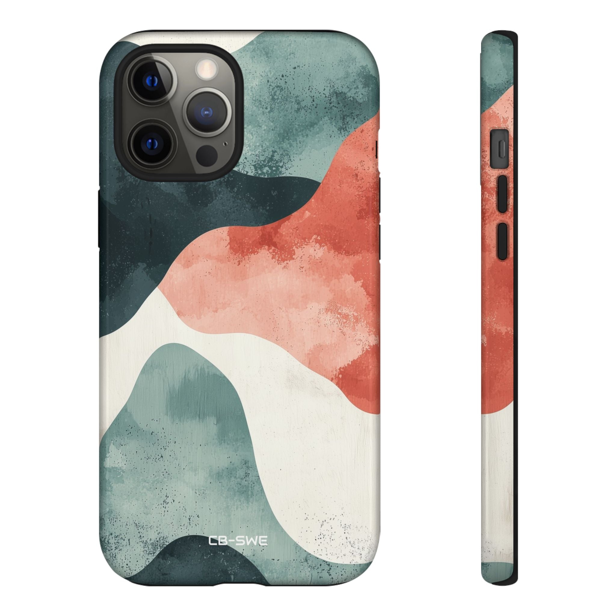 Fluid Shapes Emerge - iPhone Case