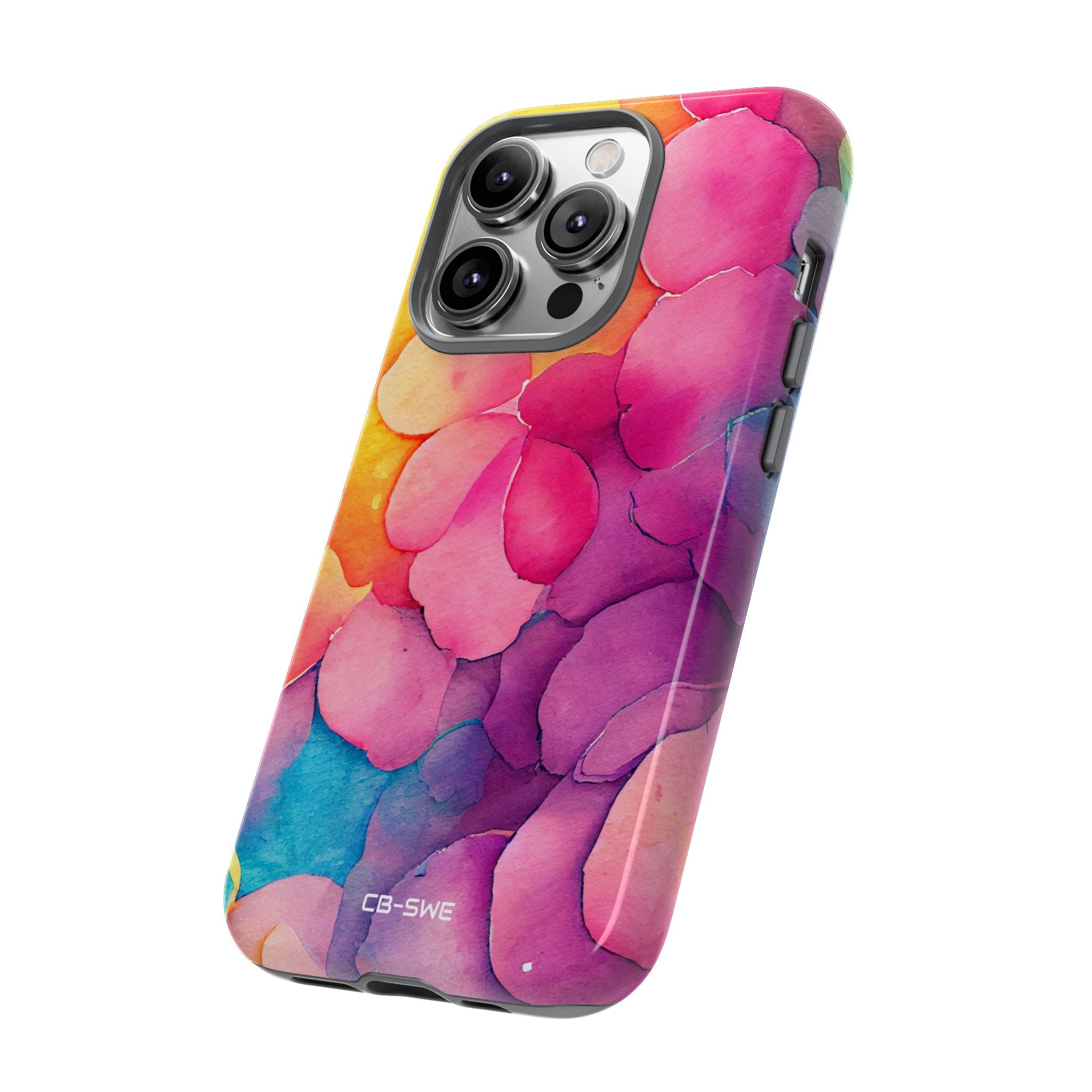 Vibrant Petal Fusion - iPhone Case