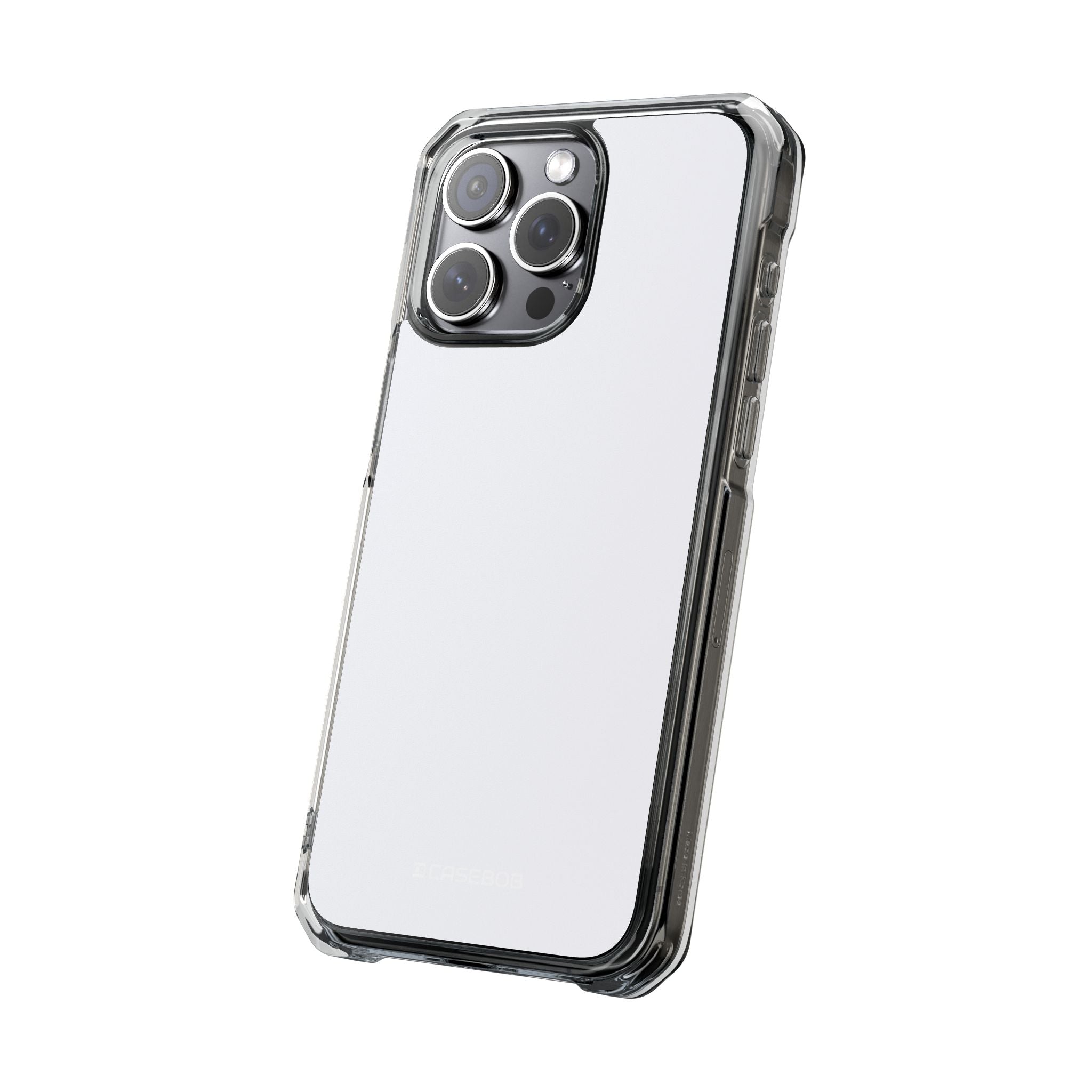 Ghost White - Clear Impact Case for iPhone