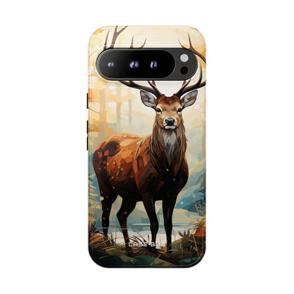 Glowing Stag Google Pixel 9 Pro XL Case - Tough