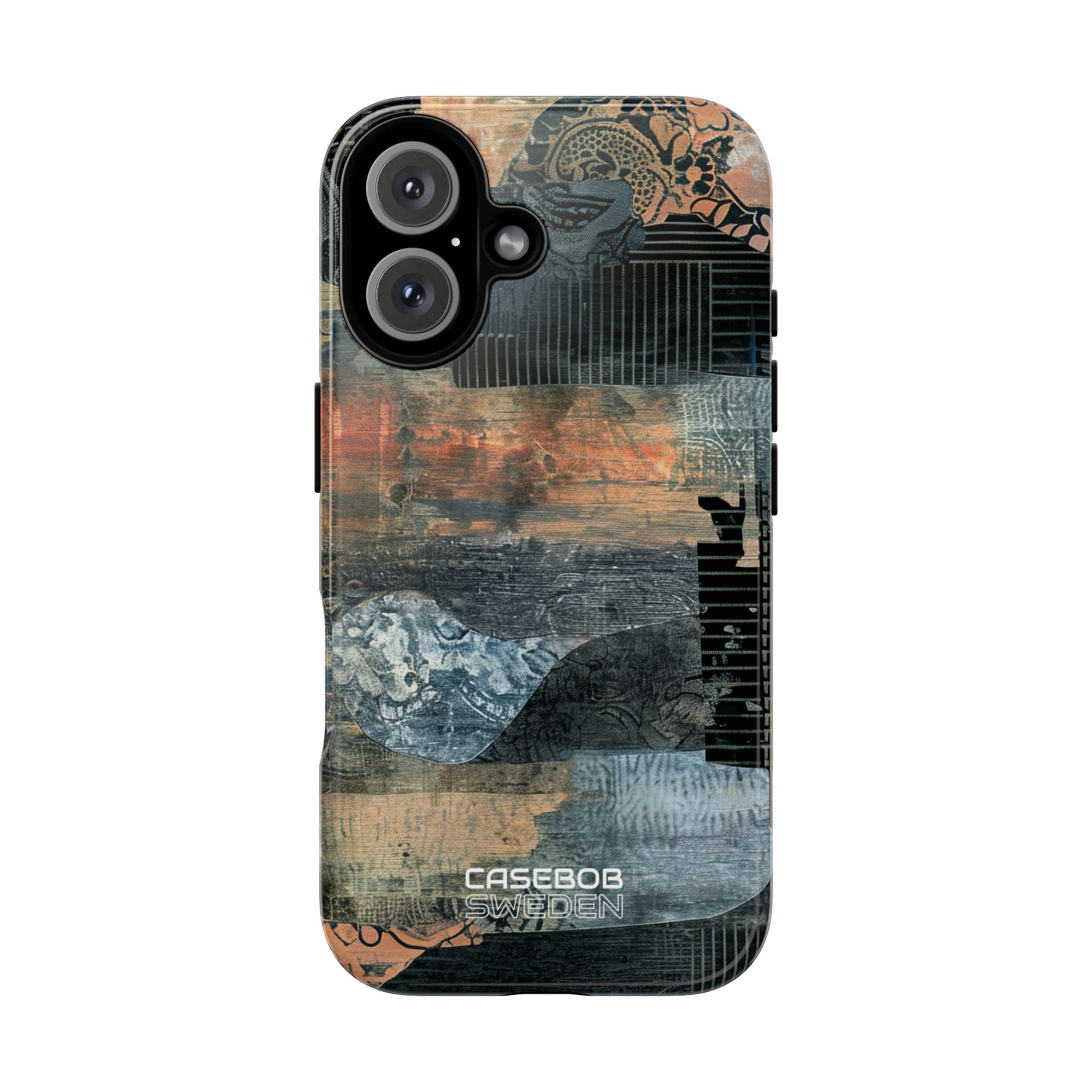 Rust Bloom Tangle iPhone 16 - Tough