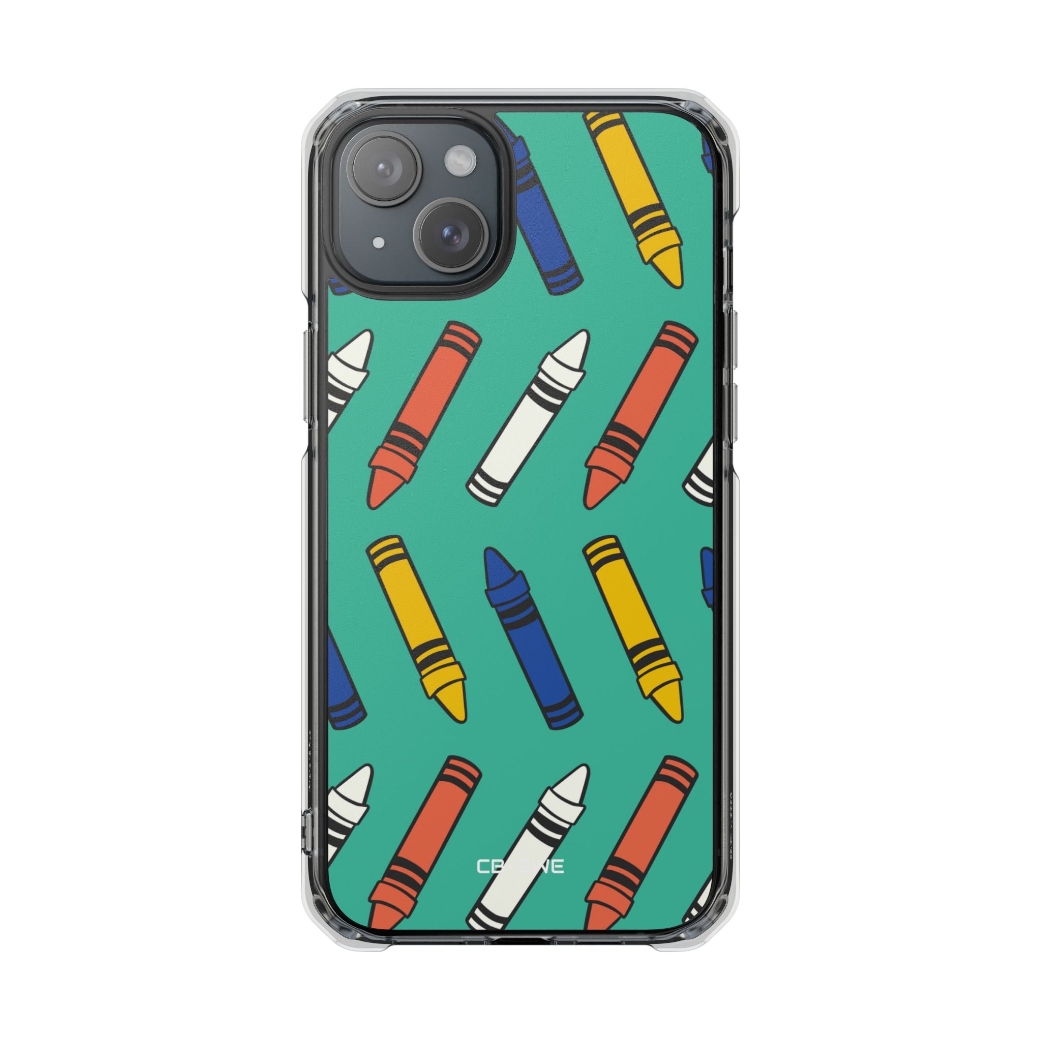 Crayons Dance Playfully iPhone Case - Impact