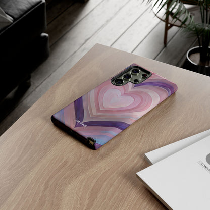 Impressionistic Heart Layers - Samsung Case