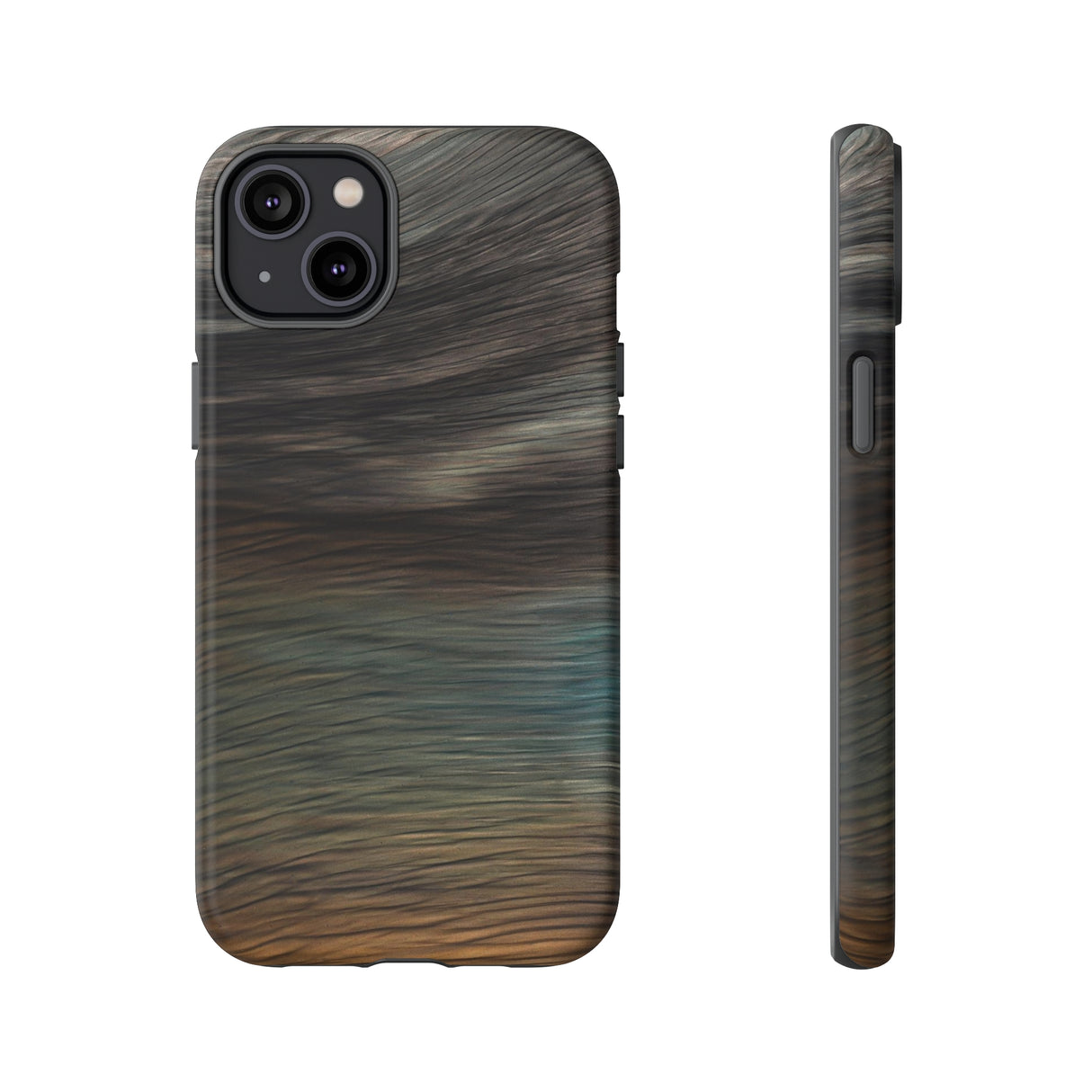 Brush Strokes Ink Art iPhone Case (Protective) iPhone 14 Plus Matte Phone Case