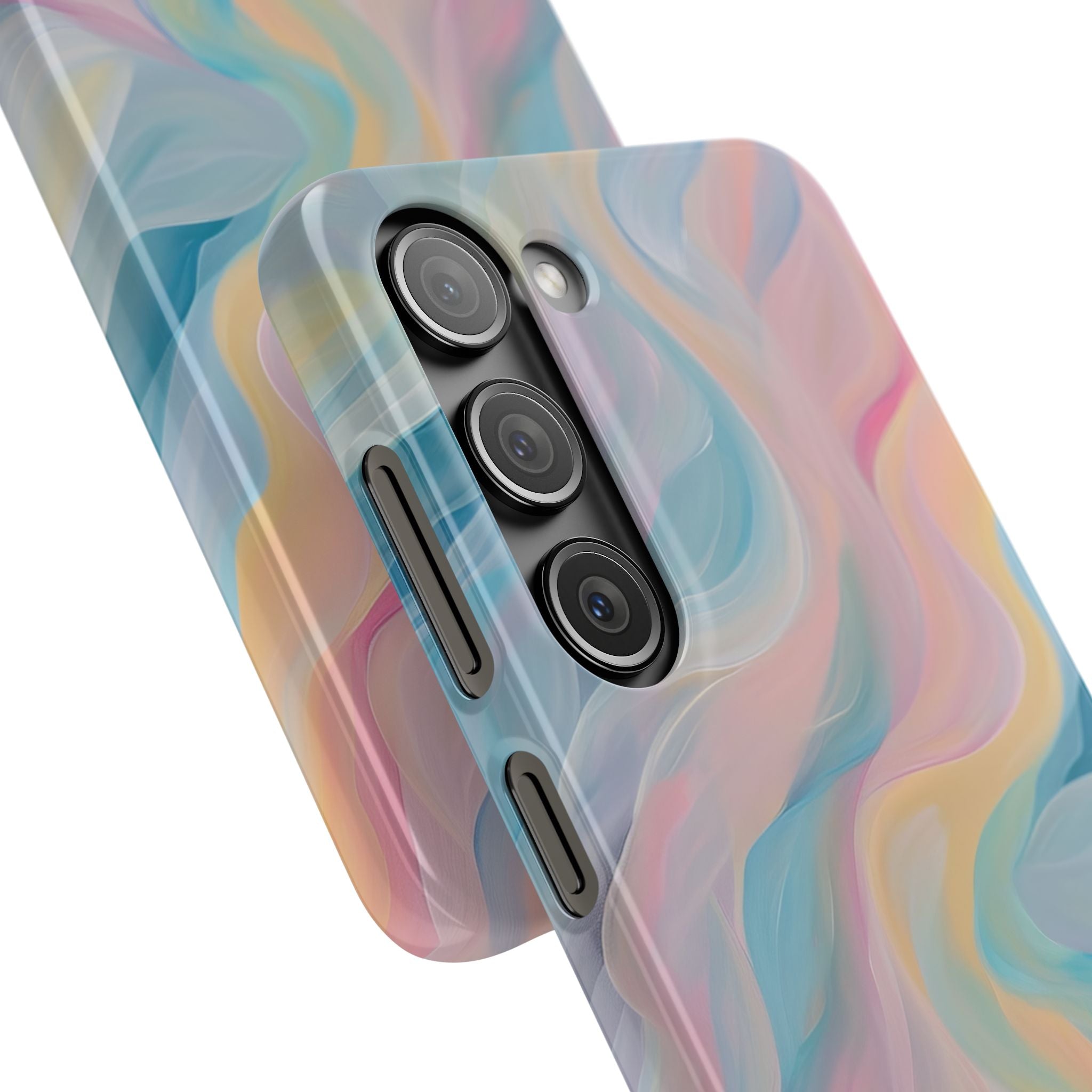 Dreamy Pastel Swirls - Slim Samsung S23 Phone Case