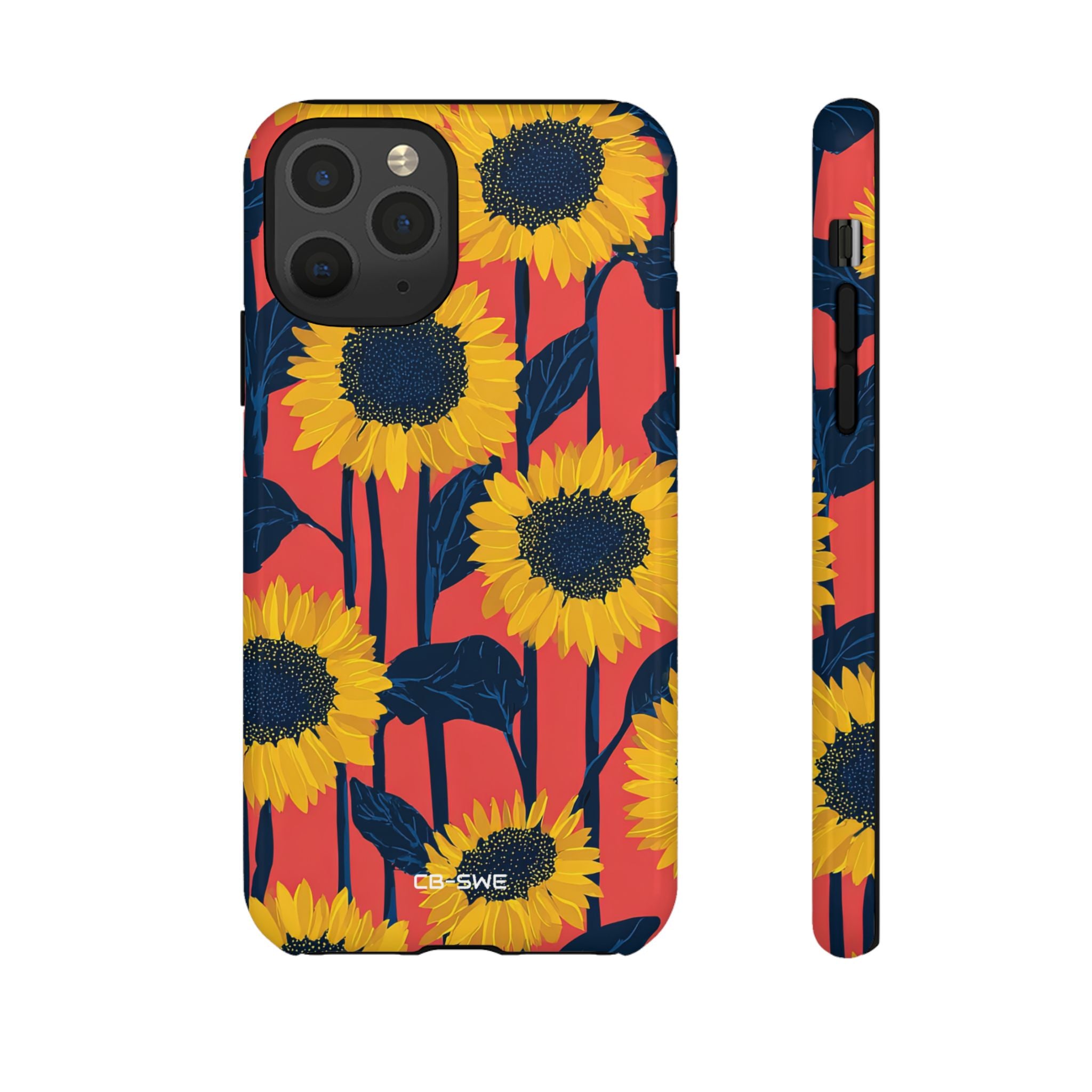Vibrant Sunflower Rhythm - iPhone Case
