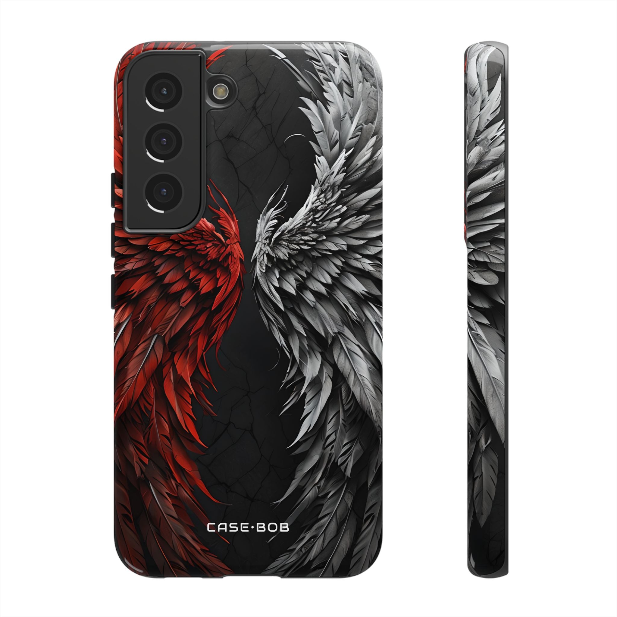 Crimson White Wings Samsung S22 Case - Tough