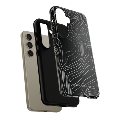 Contour Waveform Flow Samsung S24 - Tough Phone Case