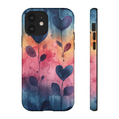 Heartfelt Pastel Mosaic - Protective Phone Case