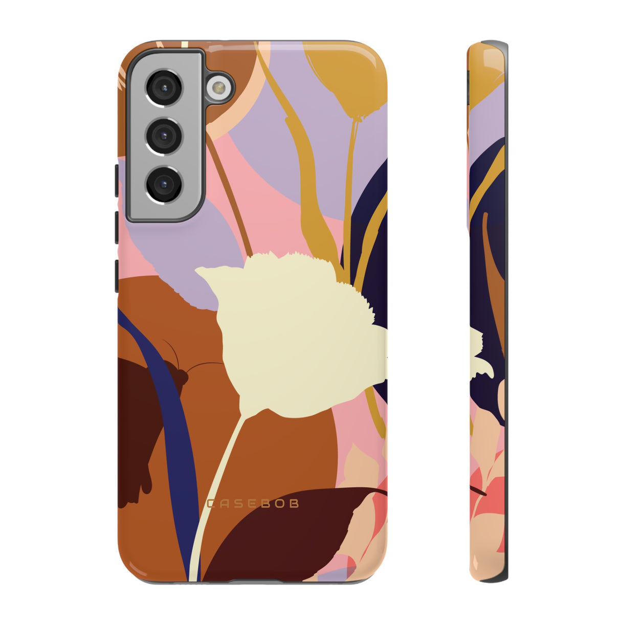 Summer Flower Silhouette iPhone case - Protective Phone Case