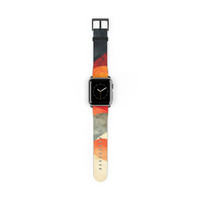 Crimson Ripples - Watch Band