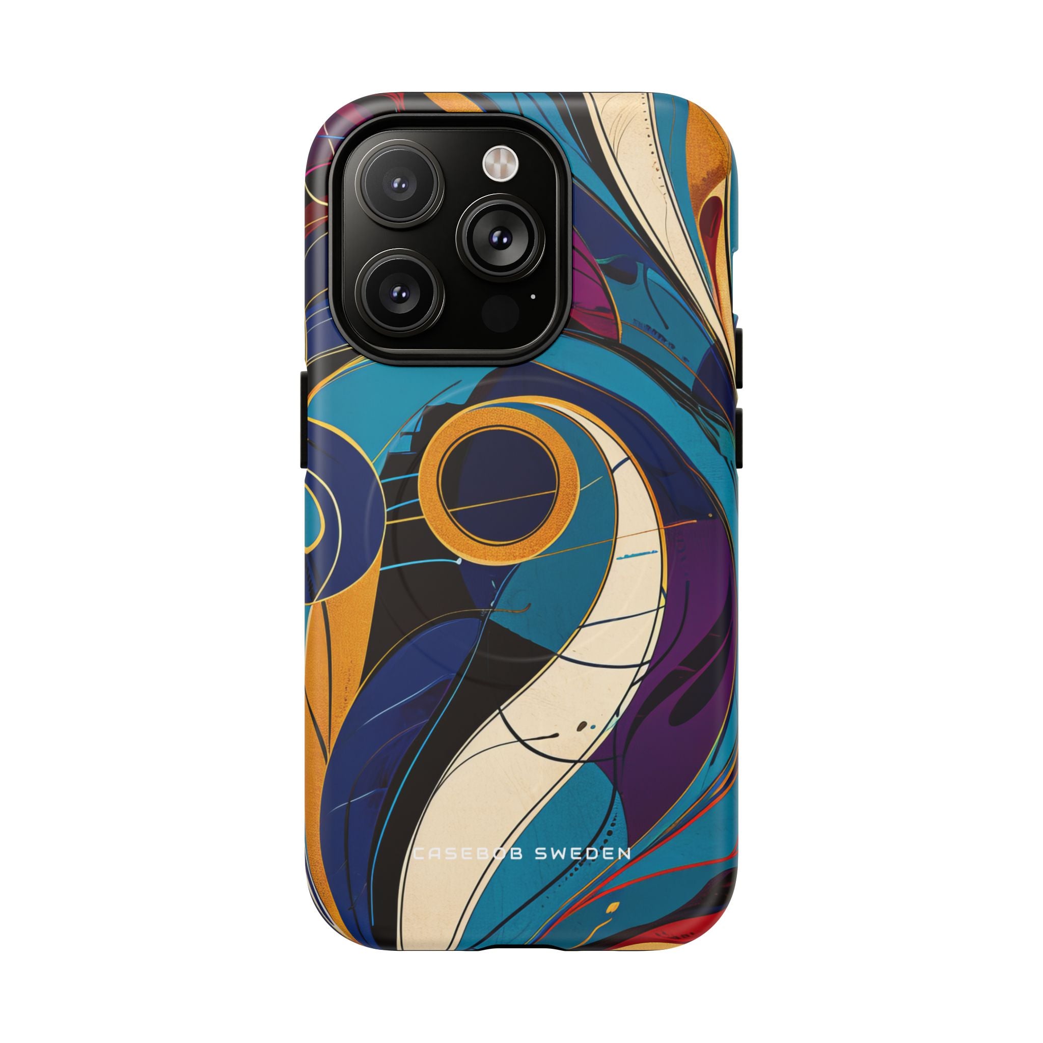 Vintage Vortex Harmony iPhone 14 | Tough+ Phone Case