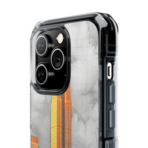 Urban Radiance - Phone Case for iPhone (Clear Impact - Magnetic)