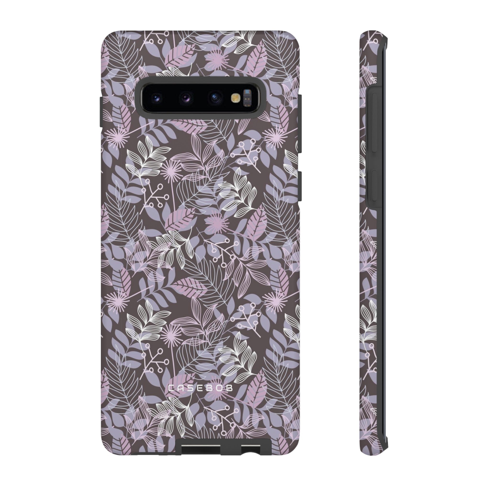 Dark Purple Leaf - Protective Phone Case