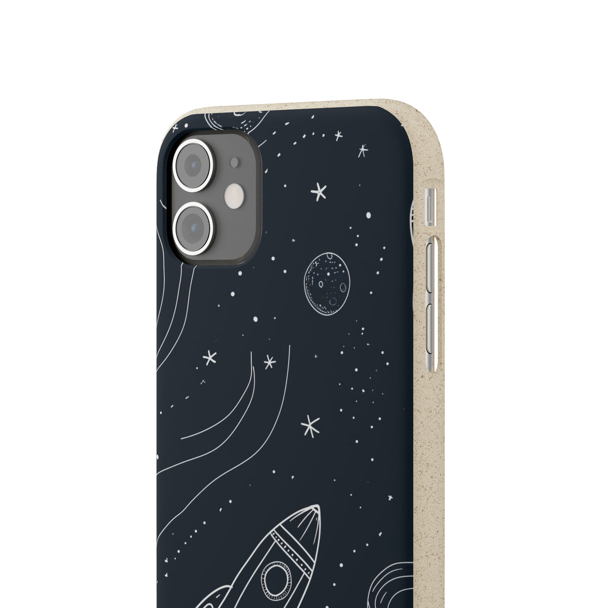 Cosmic Doodle Adventure | Biodegradable Phone Case