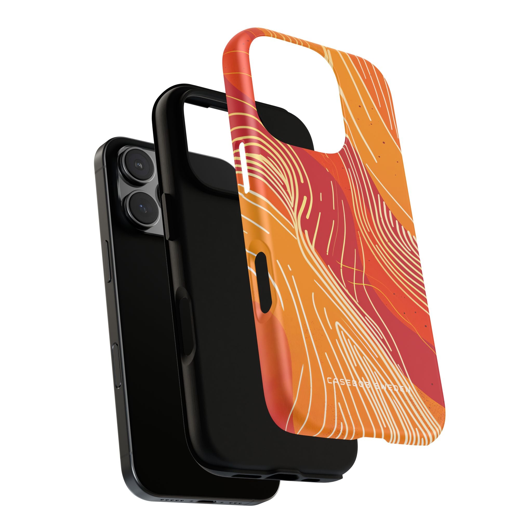 Gradient Flowwave Essence iPhone 16 - Tough Phone Case