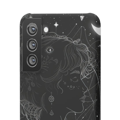 Mystic Starlit Serenity | Slim Phone Case for Samsung