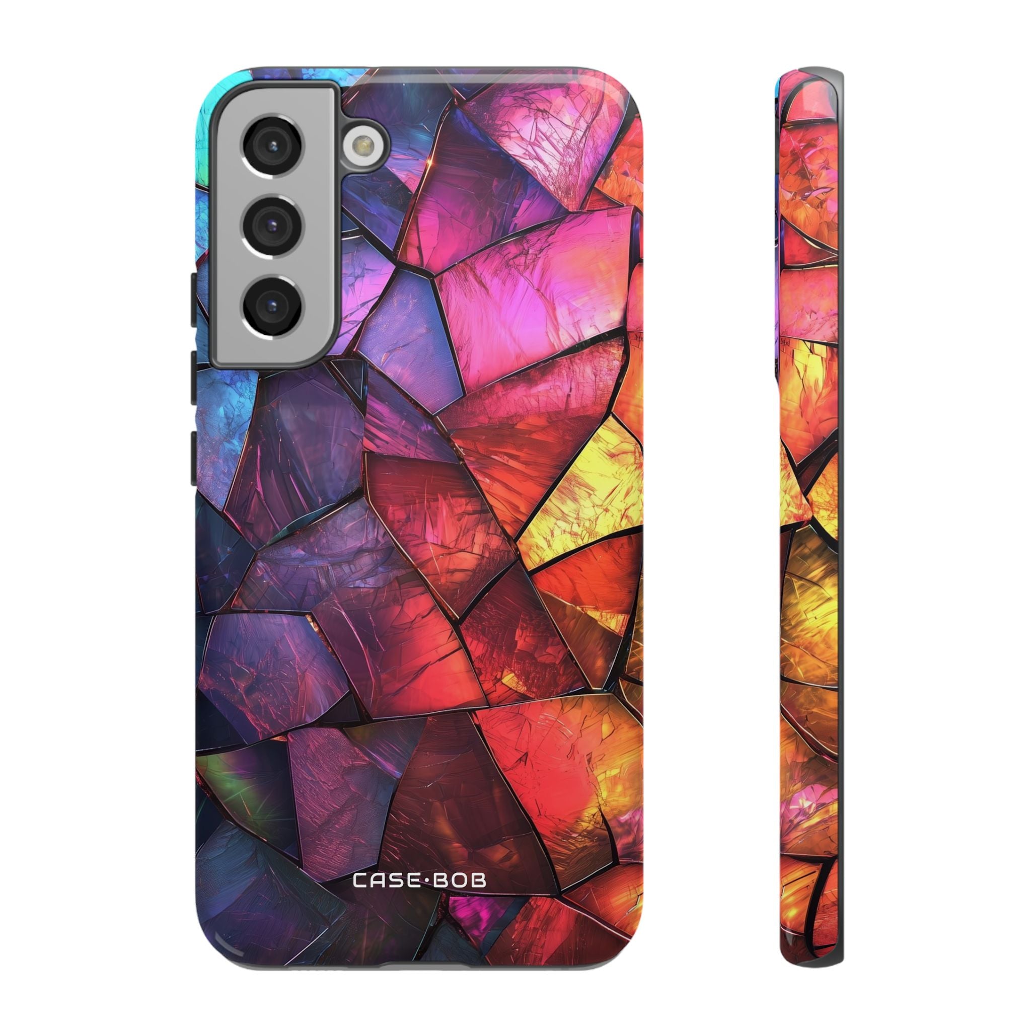 Cracked Prism Samsung S22 Plus Case - Tough