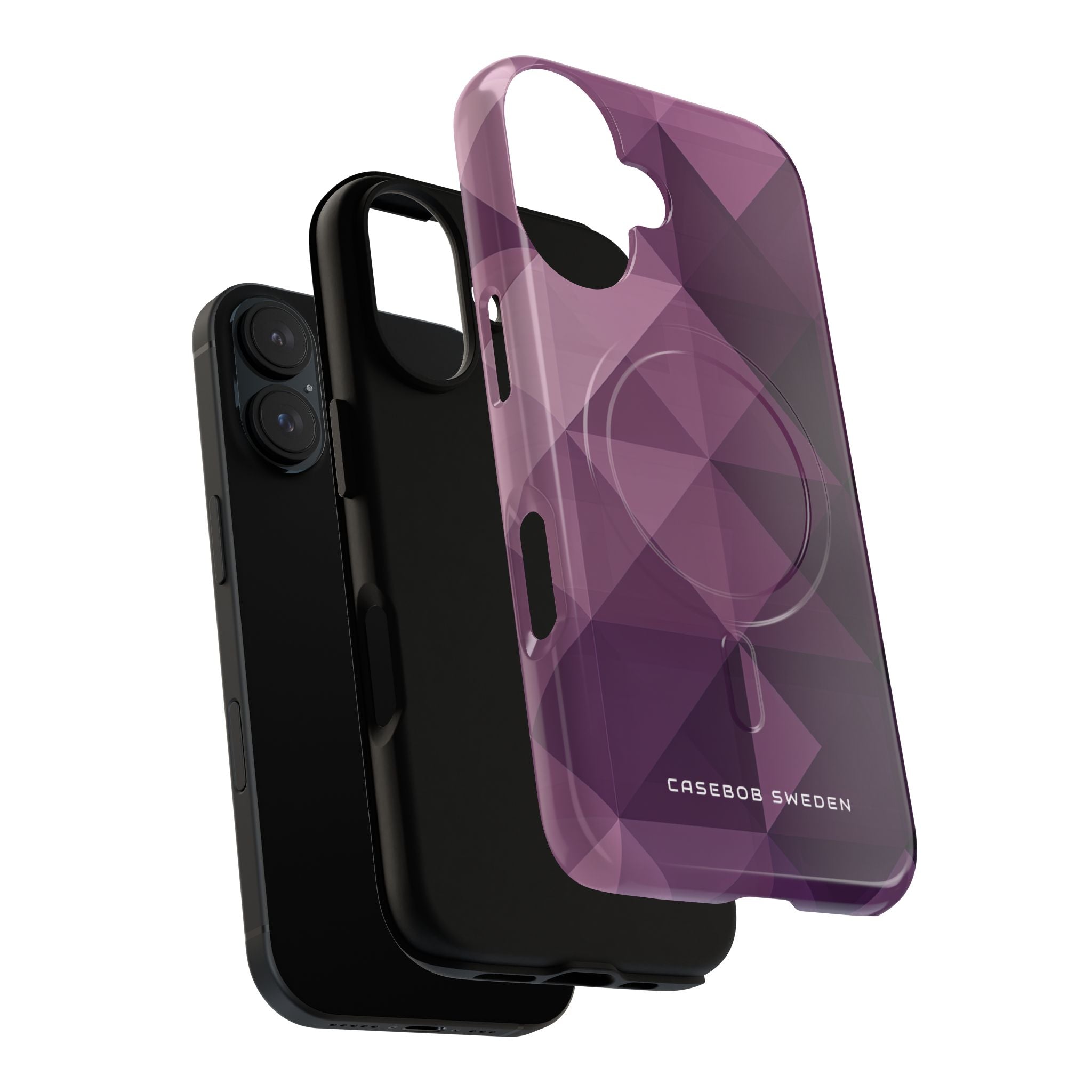 Gradient Purple Mosaic iPhone 16 | Tough+ Phone Case