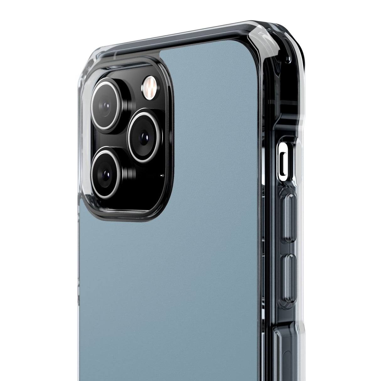 Pewter Blue | Phone Case for iPhone (Clear Impact Case - Magnetic)