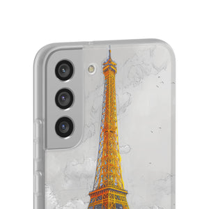 Autumnal Parisian Glow | Flexible Phone Case for Samsung Galaxy