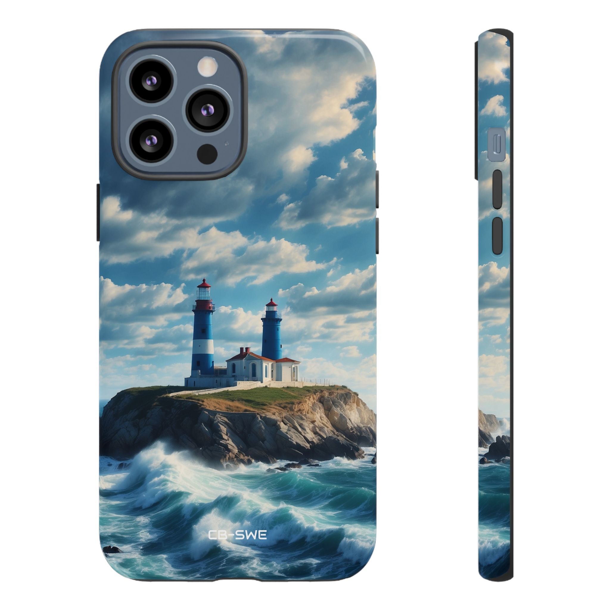 Lighthouse Guards Waves - iPhone Case