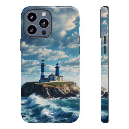 Lighthouse Guards Waves - iPhone Case