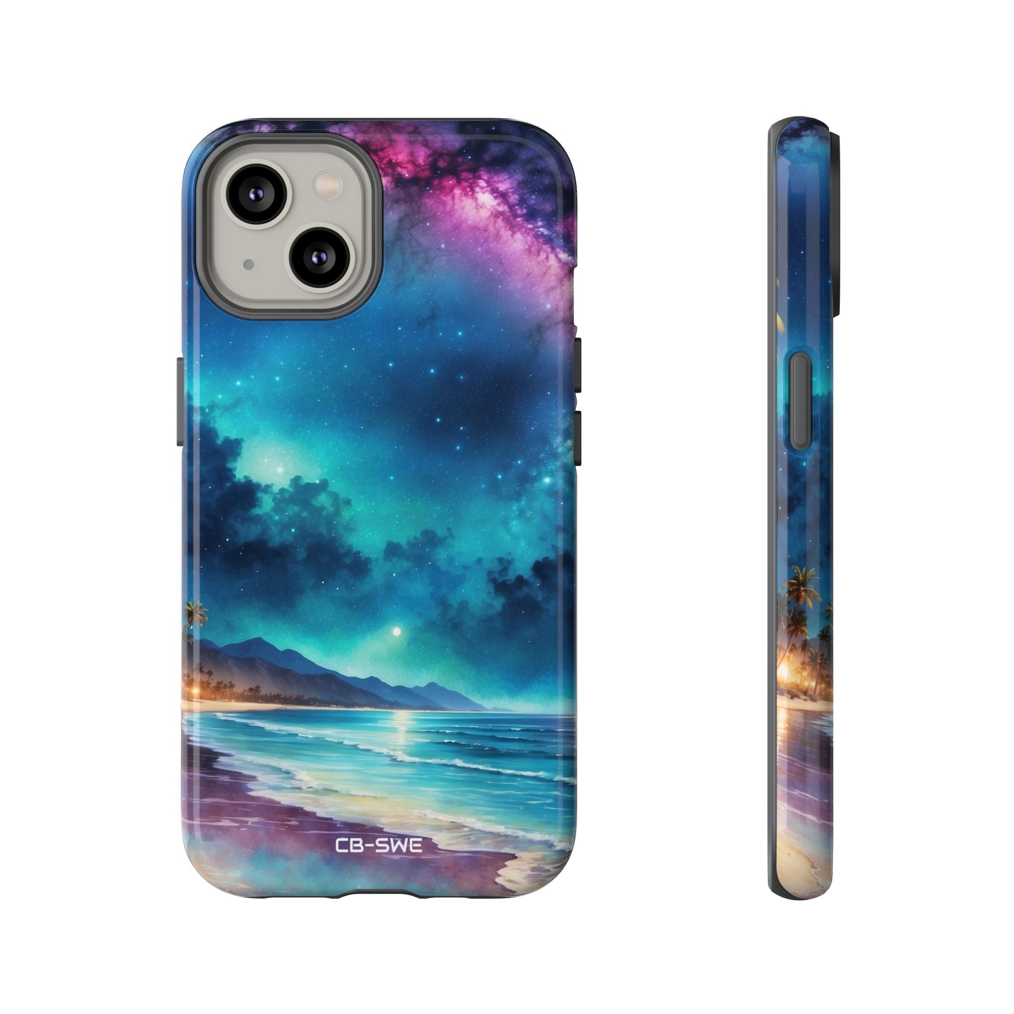 Waves Embrace Stars - iPhone Case