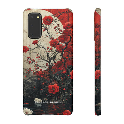 Zen Blossoms in Moonlight Samsung S20 - Slim Phone Case