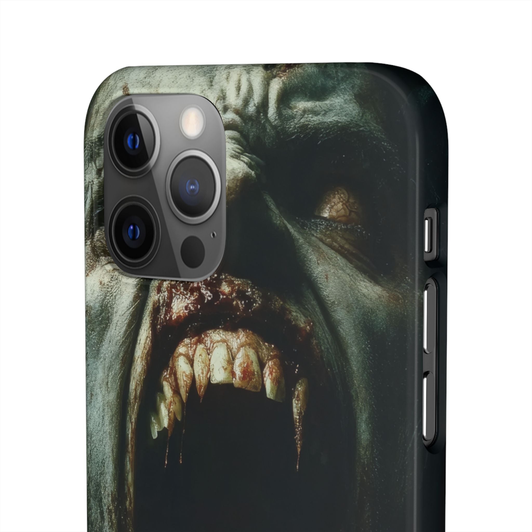 Gothic Wail of Decay iPhone 12 - Slim Phone Case