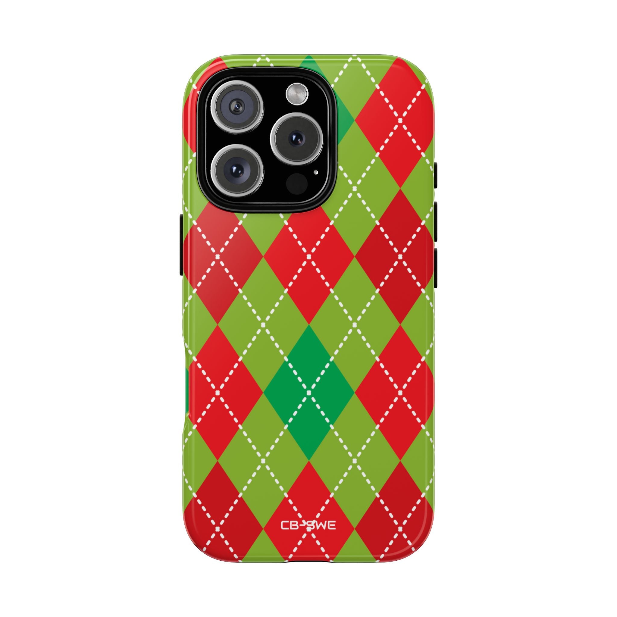 Diamond Shapes Dance - iPhone Case