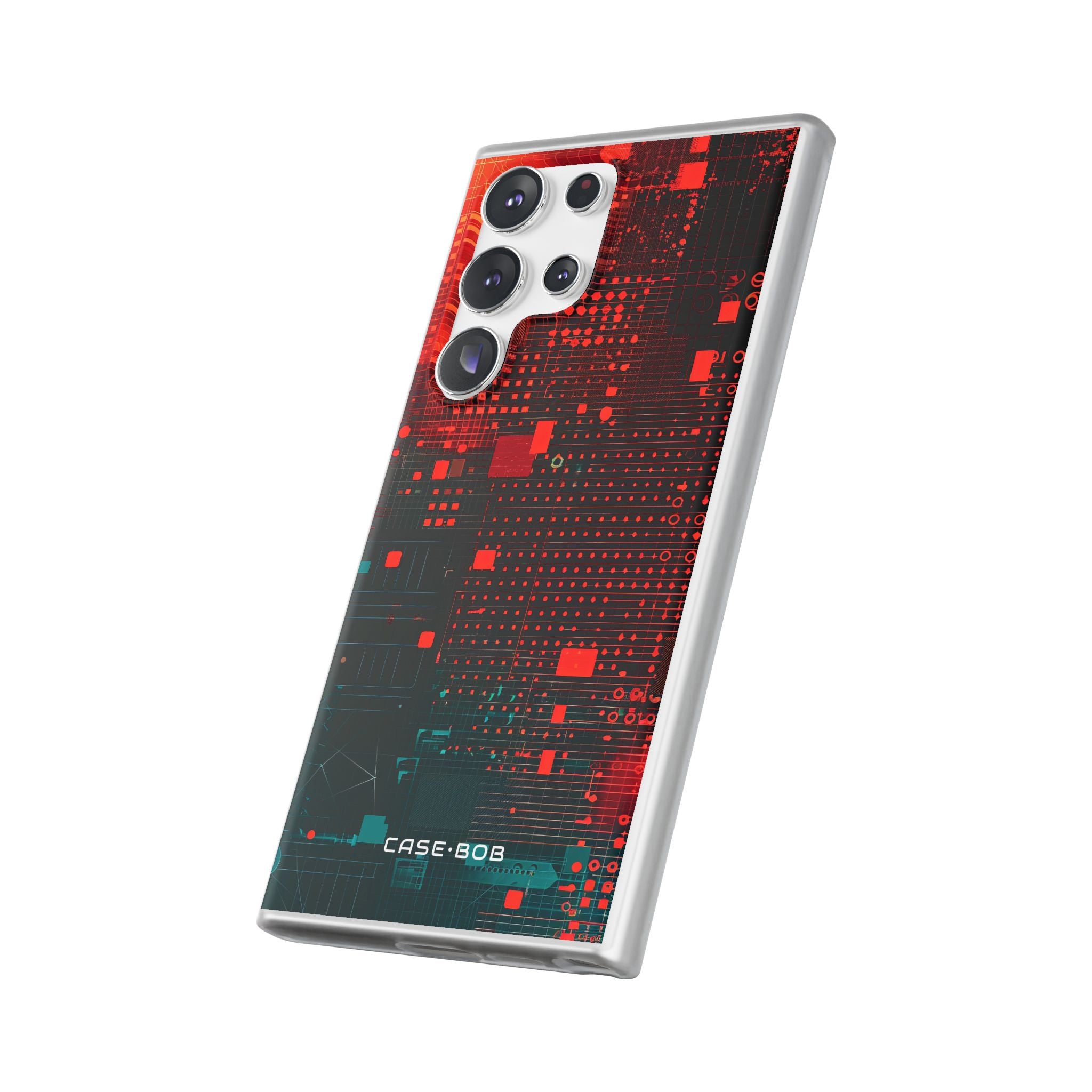 Grid Fusion Samsung S23 Ultra Case - Soft