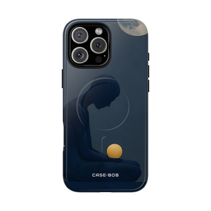 Moonlit Contemplation iPhone 16 Pro Max Case - Tough+