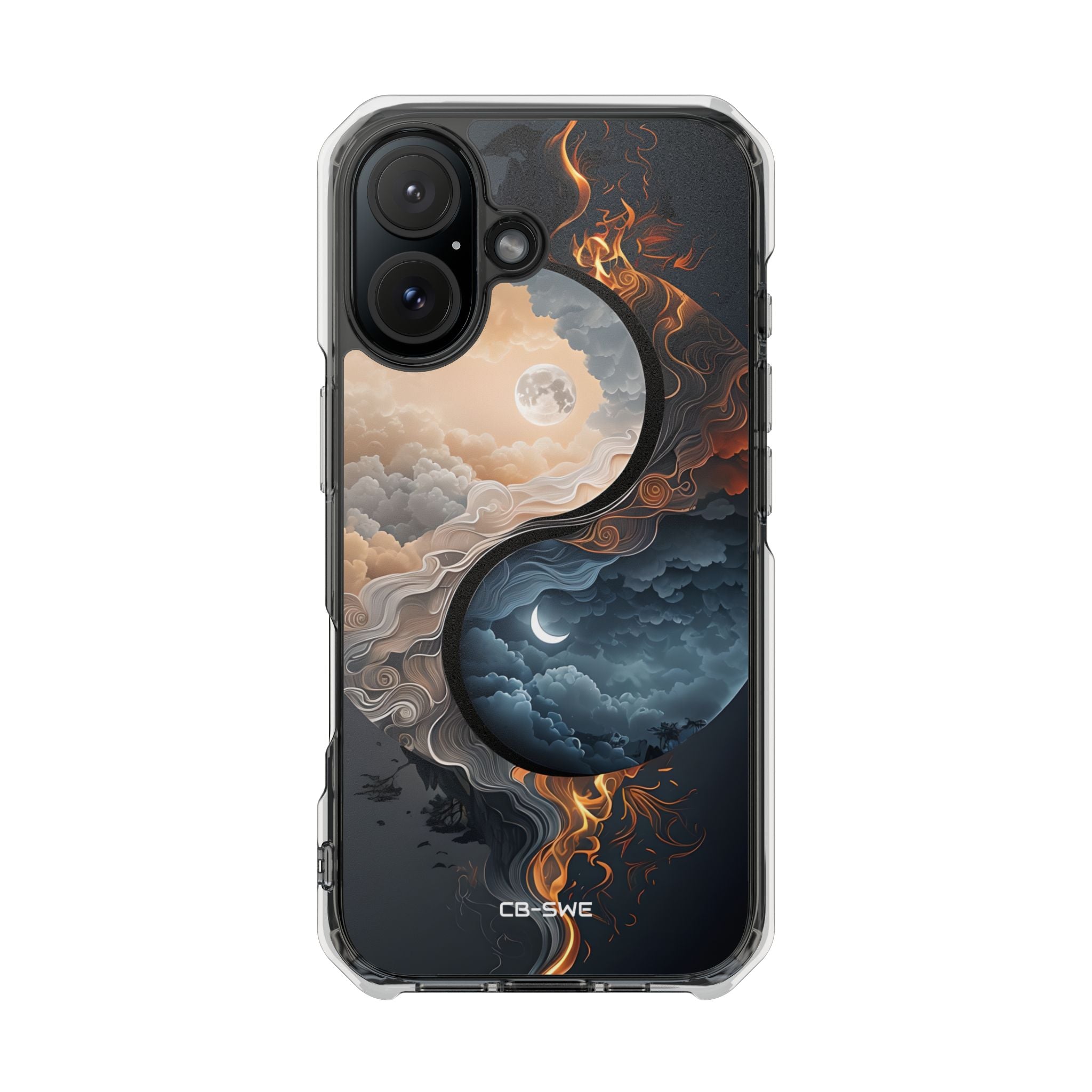 Moonlit Elemental Harmony iPhone Case - Impact