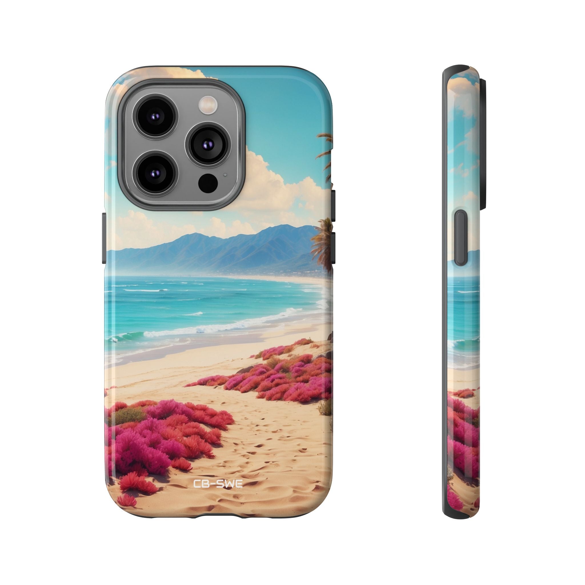 Footprints Trace Sand - iPhone Case