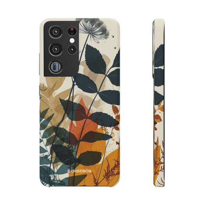 Botanical Serenity | Slim Phone Case for Samsung